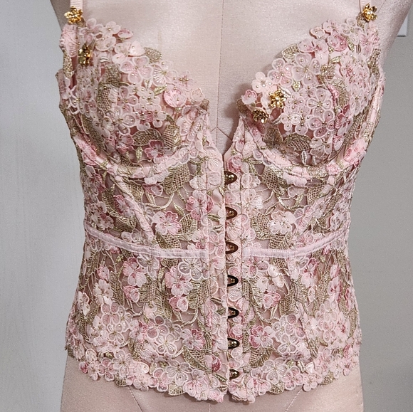 New!Victoria's Secret Atelier‎ Enchanted Garden Corset - Picture 6 of 12